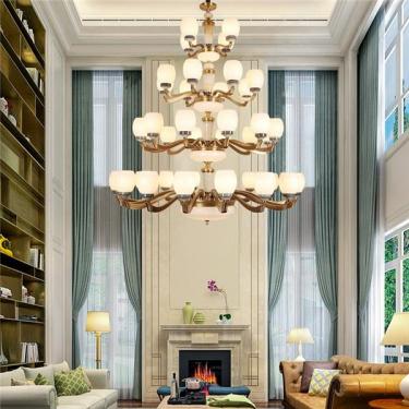 大吊灯 全铜美式 DWT59506